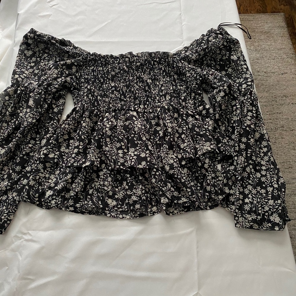 Off the shoulder blouse